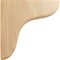 Ekena Millwork 1 3/4"W x 10 1/2"D x 10 1/2"H Eaton Wood Bracket, Red Oak BKTW02X11X11EARO - alternate 2